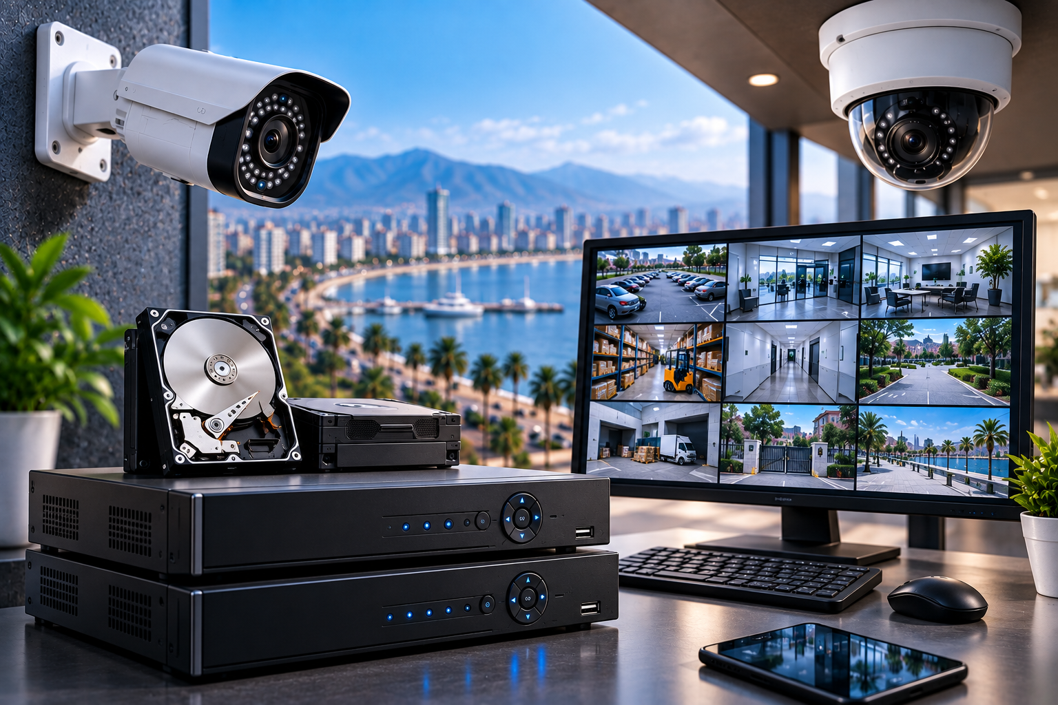 Mersin NVR DVR Kayıt Sistemleri Kamera Kayıt Çözümleri